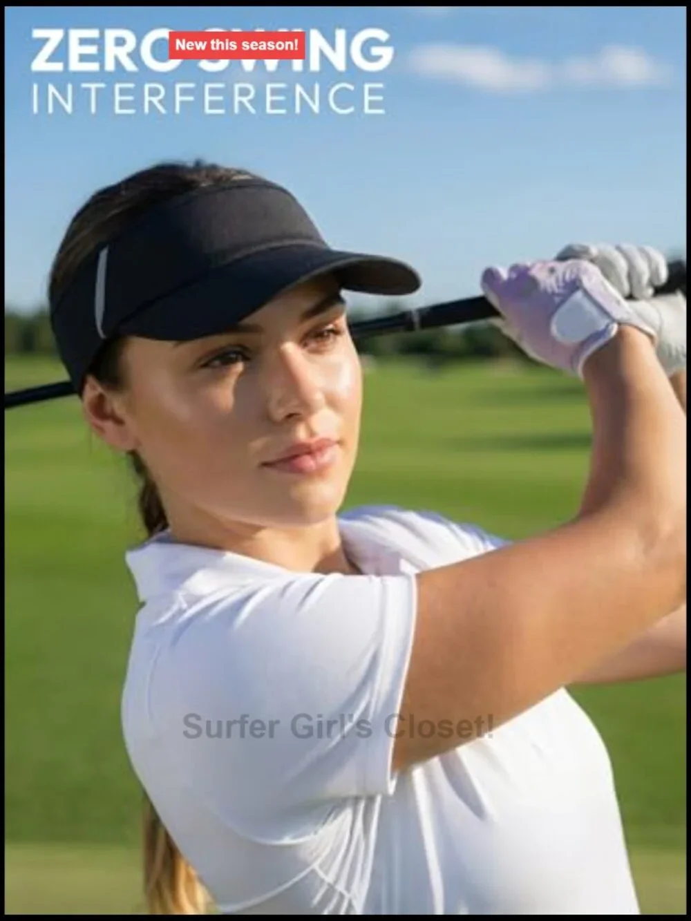 UV Protection Sun Visor Hat Lightweight Foldable for Running Tennis Golf